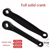 Bicycle Left Crank Arm - 165mm Solid One-Piece Design