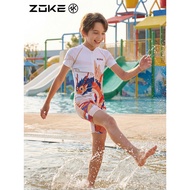 Zoke Children's Swimsuit Boys Training Swimsuit zoke Boys' Swimming Trunks Big Kids Youth Profession