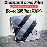 Poco M6 Pro 2024 3D Camera Lens Protector For Poco M6Pro M6 PocoM6  Pro PocoM6Pro M6Poco X M 6 4G 5G