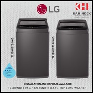 LG T2185NBTB 8.5KG / T2109NBTB 9KG TOP LOAD WASHER + 2 YEARS WARRANTY
