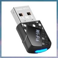 (XCTS) AX900 USB WiFi 6 Adapter 900Mbps Bluetooth 5.4 2 in 1 USB Dongle 2.4G 5G Wireless WLAN Receiv
