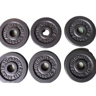 2.5LBS X 6PES Sports Authority dumbell/barbell plates.