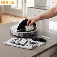 rolan Vacuum Cleaner Accessories Fit for Shark ION Robot AV751 AV752 AV753 6 Side Brushe 3 Filter 1 