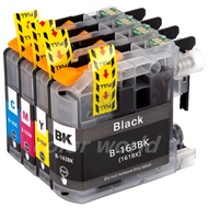 4pcs Compatible Ink Cartridge LC161 LC163 For Brother DCP-J152W DCP-J552DW DCP-J752DW MFC-J245 MFC-4