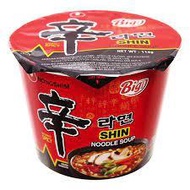 Box of 16 Bowls of Shin Ramyun Noodles 114g