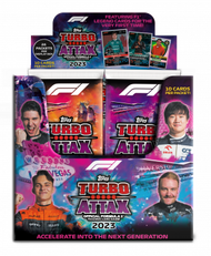 Match Attax - Topps 世界一級方程式Formula 1 Turbo Attax 2023收藏卡系列 - 卡包24包盒裝 (5053307063747)