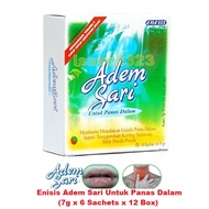 Enesis Adem Sari Untuk Panas Dalam (7g x 6 Sachets / 12 Box)