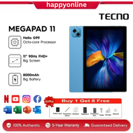 TECNO MegaPad 11 Pro การศึกษาออน 16GB+256GB/512GB รองรับ2ซิม 8000mAh