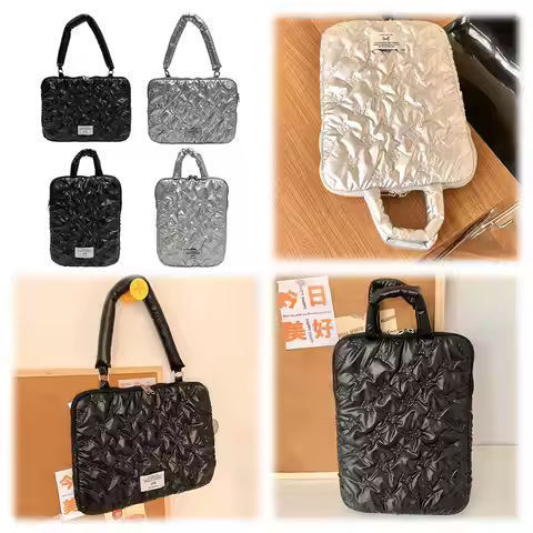 13 Inch Laptop Carrying Case Aesthetic Soft Laptop Bag Shockproof Laptop Shoulder Bag Computer Cover