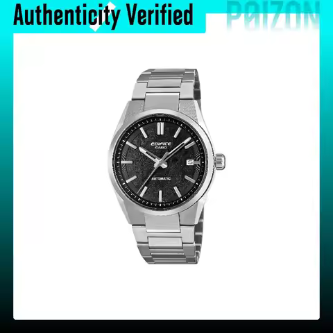 CASIO EDIFICE Transparent Automatic/Manual Mechanical Movement Stainless Steel Strap Watch EFK-110D-