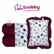 Snobby Bantal Guling Bayi Set 3 in1 (1 Bantal + 2 Guling) Snobby |