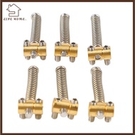 YELGIRL 6pcs Brass Saddles Set​, ​Tele Style​ ​Guitar Bridge Saddles​ for ​Telecaster Saddles, ​Elec