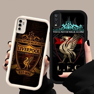 GK-43 Liverpool Black and White Silicone Casing for VIVO Y20S Y12S Y11S Y20i S1 Y20 Pro