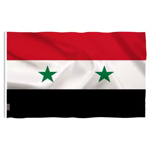 Candiway 90X150cm SYR SY The Syrian Arab Republic Flag Syria Flag Banner