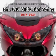 Motorcycle Headlight Stickers Accessories For Honda GL1800 Gold Wing 2018-2024 Waterproof Head Light