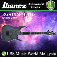 [Not Available] Ibanez RGAIX6FM-TGF Iron Label Nyatoh Body Electric Guitar Transparent Gray Flat (RG