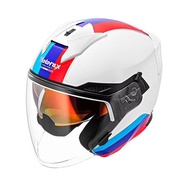 Motorax Motorcycle Helmet Summer Half Helmet Bluetooth Slot Personality Bijing Helmet