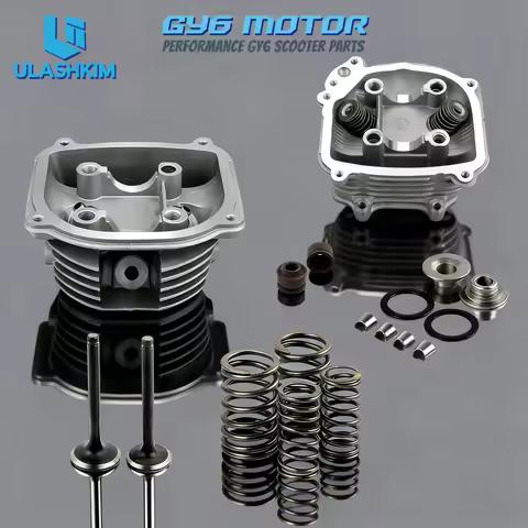 Scooter accessories GY6 125-150 cylinder head assembly Heroic 125 150 Euro 2 cylinder head