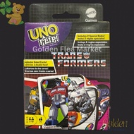 UNO Flip Transformers Card (Mattel Games)