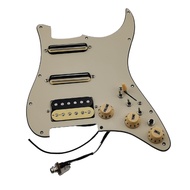 KR-Strat Guitar Pickup Prewired Pickguard Pickups Alnico V Humbucker Pickup Single Cut Features Wiri