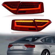 Car Tail Lights For Audi A5 2008-2016 FULL LED Brake Reverse Tail Lamp Dynamic Signal Light Light Ta