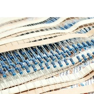 [Combo of 100] 1/4W 5-color line resistor, 5% error, value from 1R to 220R