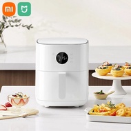 Xiaomi YouPin Official Store Mijia Smart Air Fryer ไม่มีน้ำมันไฟฟ้า Fryers เคลือบ Nonstick 24H อัจฉริยะนัดหมายหน้าจอ OLED No-Oil 4/4.5/5.5L