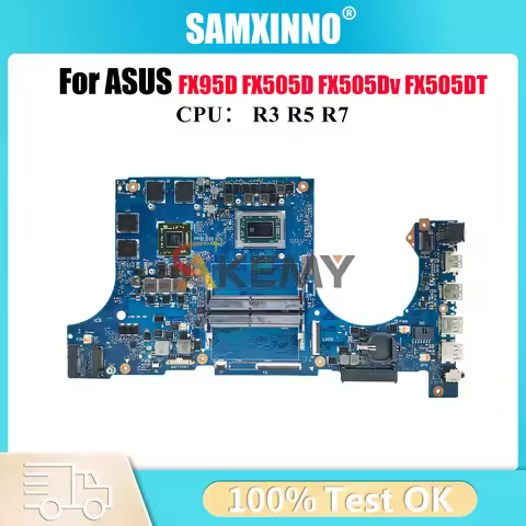 FX505DY Laptop Motherboard For ASUS TUF Gaming FX505GD FX505GT FX95D FX505GE FX505D Mainboard W/ R3 