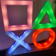 Play station Playstation 4 5 icon Icons led Light XL Paladome PS4 ps5 Sony led 燈 裝飾 擺設