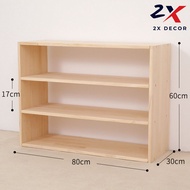 2X Decor - Kệ để đồ chơi cho békết hợp giá sách để đồ đa năng decor phòng ngủ gia đình - 2X032