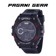 Pagani Gear 52mm Men's Digital Watch PG-012