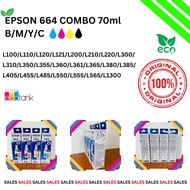 Original Epson Refill Ink 664 COMBO 70ml B/M/Y/C