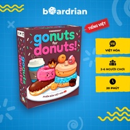 GO NUTS FOR DONUTS (DIY Vietnamese) - Donut party card game