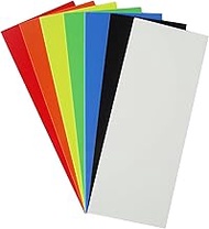 KNIFIUS G10 Spacer Sheet 7-Piece Handle Liner Spacer Material for Knife Making, 100 x 250 x 1 mm Kni