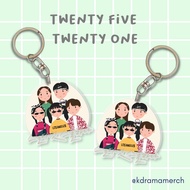 2521 TWENTY FIVE TWENTY ONE ACRYLIC KEYCHAIN VER COLORFUL DRAMA KOREA / DRAKOR / DRAMA KOREA FANKIT 