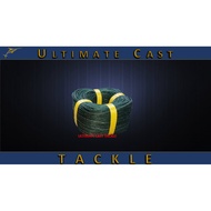 UC-TACKLE 3mm PE ROPE TALI PUKAT GREEN PE ROPE TALI KAJAR TALI PINTAI