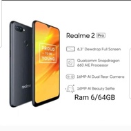 Realme 2 Pro 6GB/64GB Garansi Resmi realme by OPPO hp murah ram besar