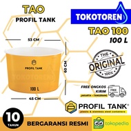 Tangki Air Profil Tangki Tao 100 Liter / Toren Garansi