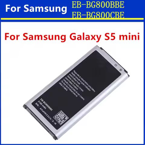 EB-BG800BBE Battery For Samsung Galaxy S5 Mini G800 SM-G800F G800H G870A G870W G800A G800Y G800R EB-
