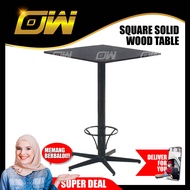 2-Feet Square Solid Wood Table/Bar Table/Disco Table/Pub Table/High Table/Dining Table/Writing Table