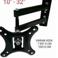 ☊ TV BRACKET TV BRACKET SWIVEL 17 19 20 22 24 28 32 INCH ❂