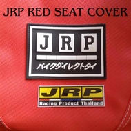 JRP RED EDITION FOR YAMAHA AEROX 155 |JRP THAI SEAT COVER RUBBER LOGO | WALA TAHI