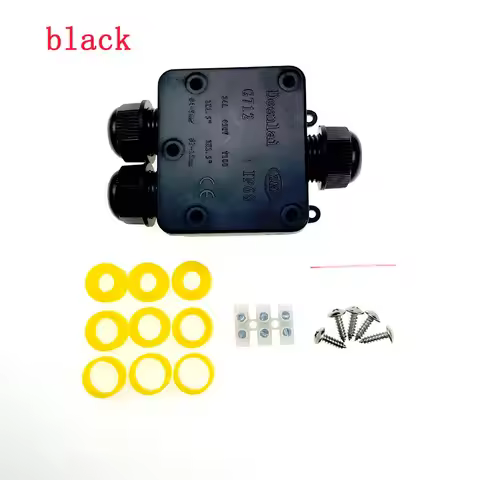 IP68 Waterproof Junction Box 4 Way 234pin 4-14mm Cable Connector Waterproof External Electrical Junc