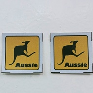 Aussie sticker 2 PCS REFLECTIVE