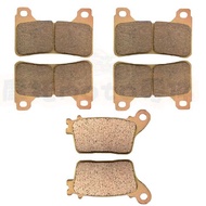 Suitable for Honda CBR600 F5 07-15 CBR1000 06-15 Metal Front Rear Brake Pad Brake Pad