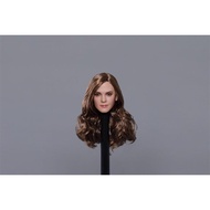 [High-End] Ready Stock 1/6 Female Soldier Hermin Emma Watson Hollywood Hair Planting European Americ