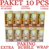 SCORE NITRO LED BULB 1 YEAR WARRANTY PACKAGE 10 PCS 9W