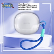 For UGREEN LightBuds Pro / Choice H6 Pro Case Protective Transparent Clear TPU Covers UGREEN H6 Pro 