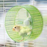 1pc 6.28 Inch Parrot Silent Running Wheel, Parrot Exercise Wheel, Bird Running Wheel Toy, Educationa