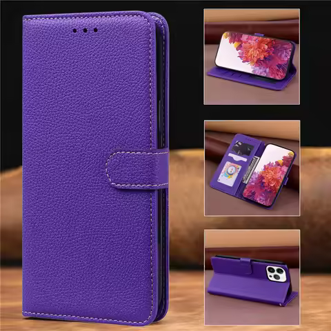 Candy Color Leather Flip Phone Case For Huawei Nova 11i 7 9 SE 10 Pro 2i 3 3i 8i 5T Y70 Y90 Y61 Case